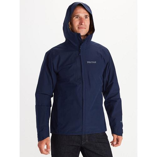 Marmot Minimalist Jackets - Mens Rain Jacket Navy CA743269 Canada